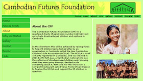 International Charity Website Design
